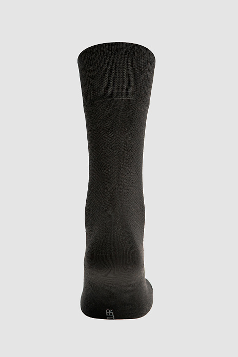 Носки с шелком, лимитированная коллекция, цвет Черный