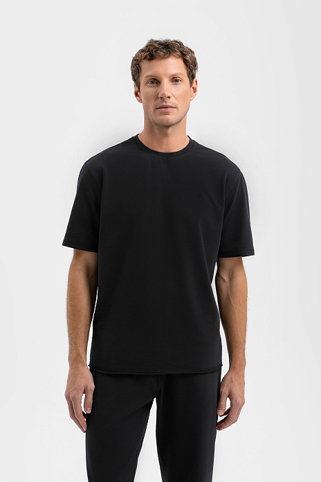 Футболка из хлопка, цвет Черный