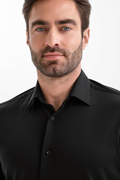 Сорочка из хлопка, цвет Черный