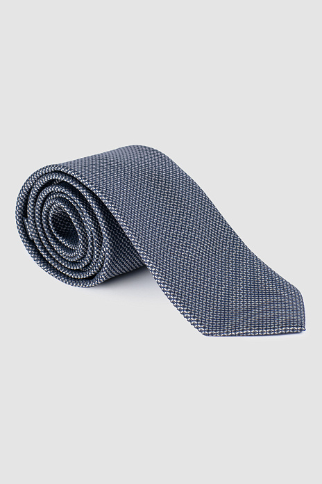 Галстук, цвет Голубой темный