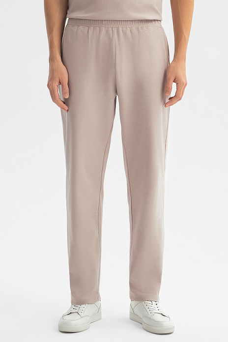 Брюки из хлопка, цвет Бежевый