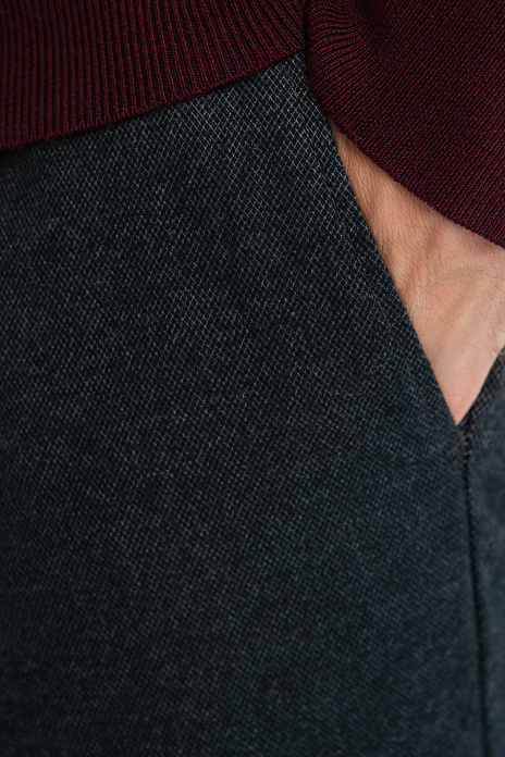 Брюки из хлопка, цвет Голубой темный