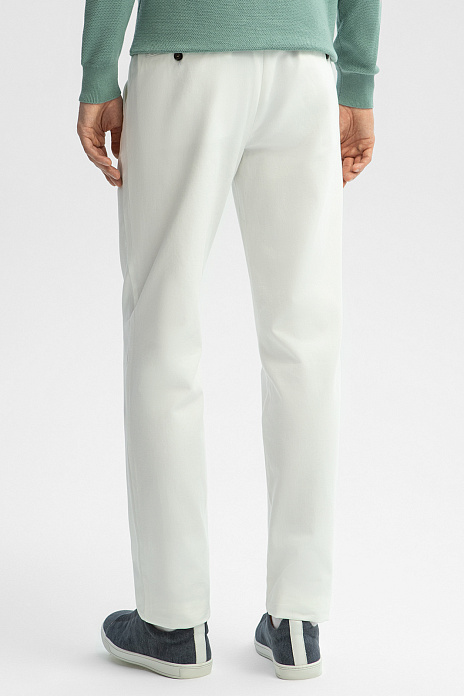 Брюки из хлопка, цвет Белый