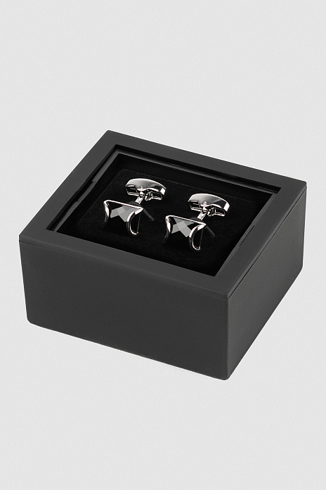 Запонки, цвет Серебряный