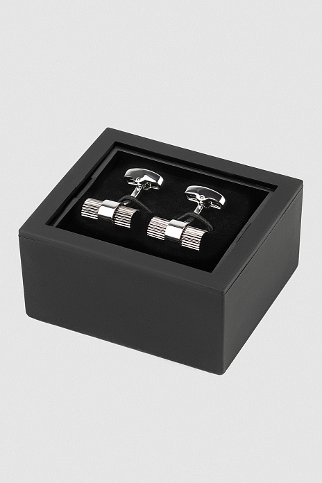 Запонки, цвет Серебряный