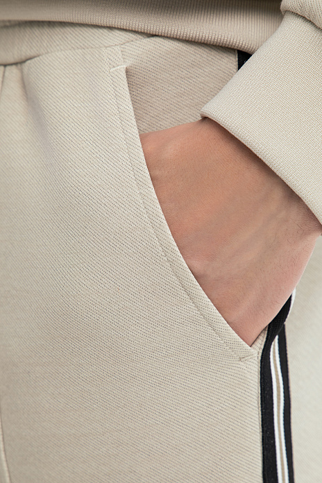 Брюки спортивные, цвет Бежевый светлый