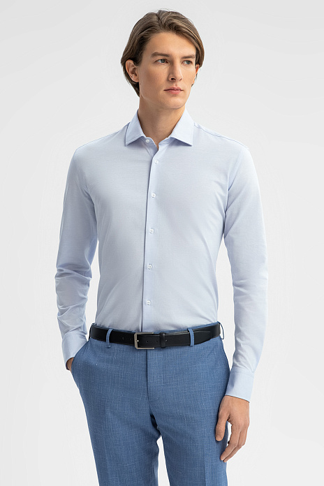 Сорочка из трикотажной ткани, цвет Голубой светлый