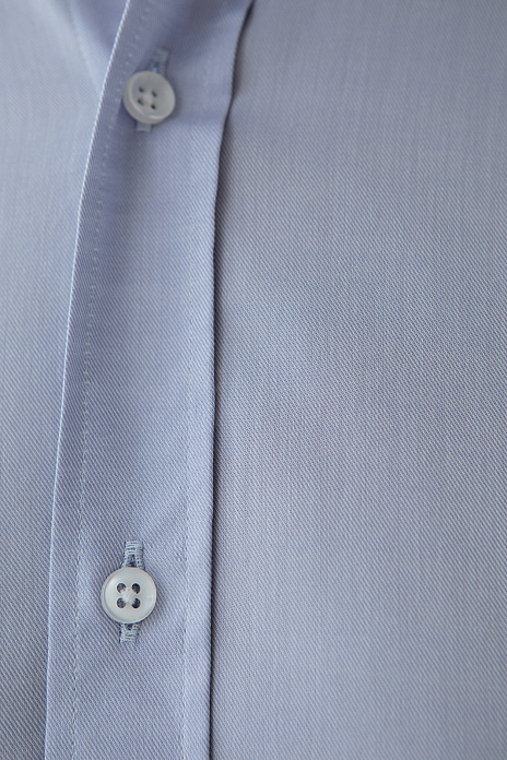 Сорочка из хлопка, вискозы и шелка, цвет Голубой