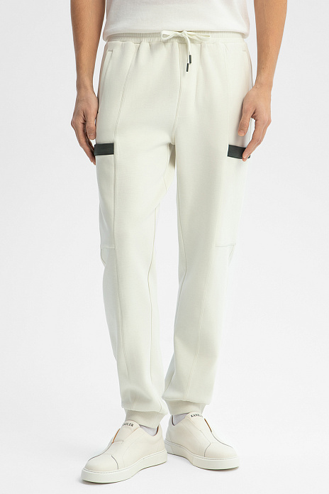 Брюки спортивные, цвет Бежевый светлый